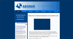 Desktop Screenshot of abonarconsultants.com