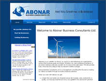 Tablet Screenshot of abonarconsultants.com